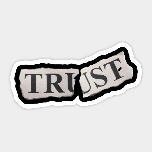 Trust Sticker by pocongjahattt